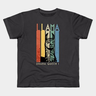 Llama drama queen Kids T-Shirt